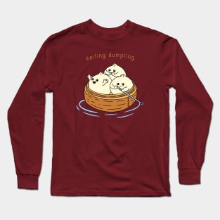 Happy Sailing Dumpling Long Sleeve T-Shirt